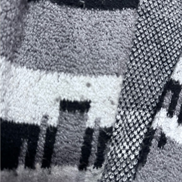 Cozy Striped Open-Front Sweater - Picture 2 of 6